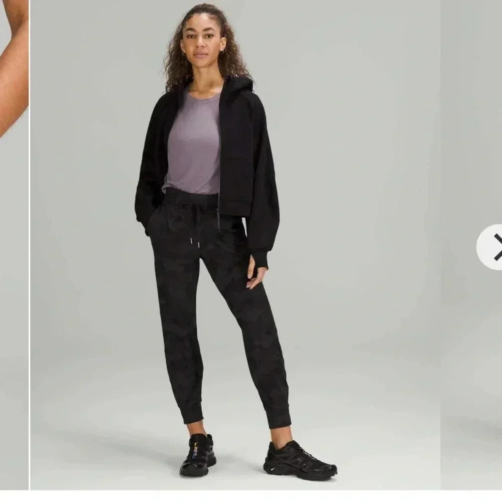 Lululemon Black Camo Ready to Rulu Joggers